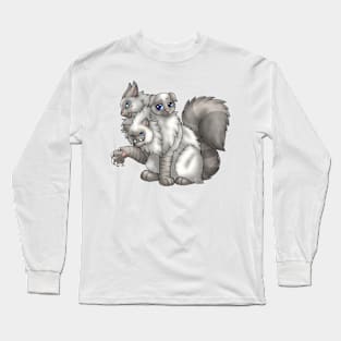 CerPURRus: Fawn Lynx Point Long Sleeve T-Shirt